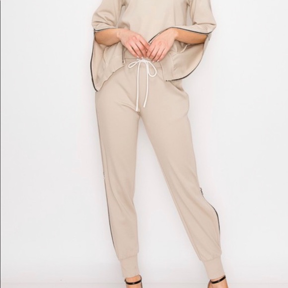 All Zipper Jogger 2 Piece Set - Picture 4 of 4